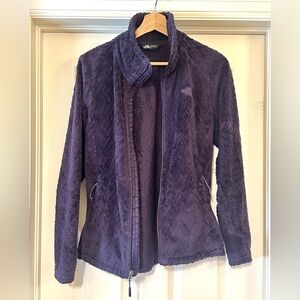 The North Face Osito purple fleece jacket